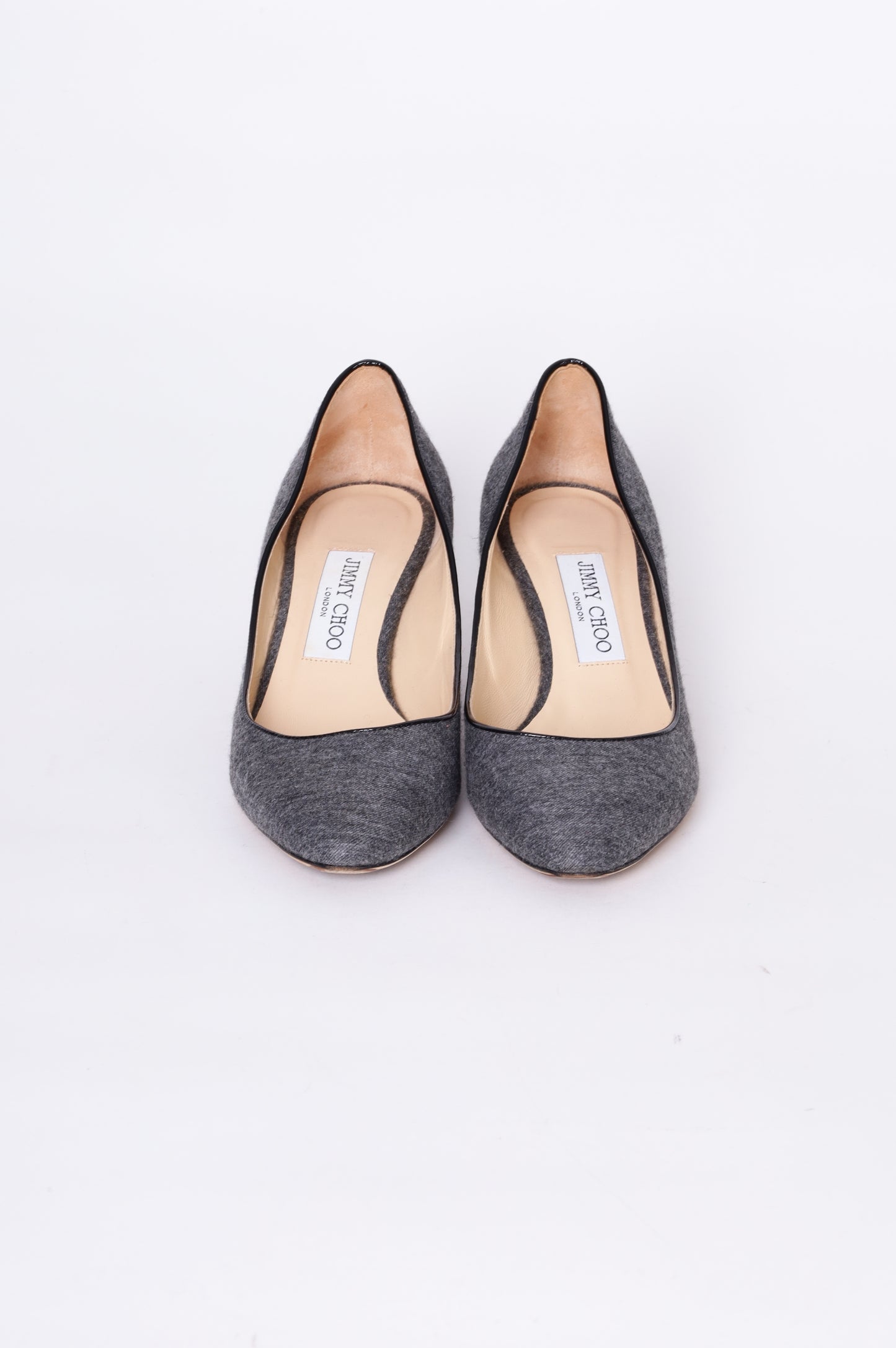 Jimmy Choo Womens Grey Heels Size EU 38