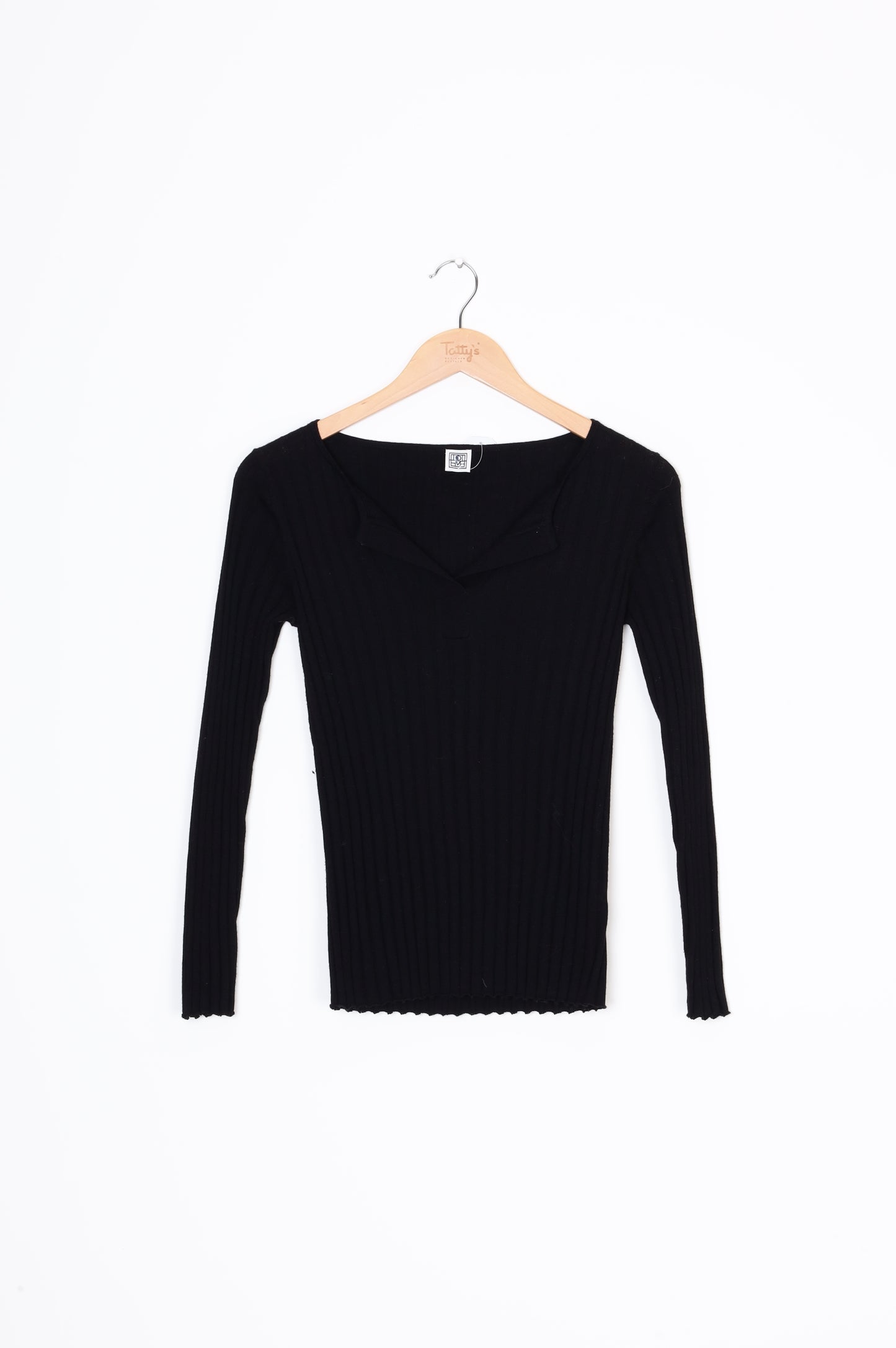Toteme Womens Black Jumper Size XS