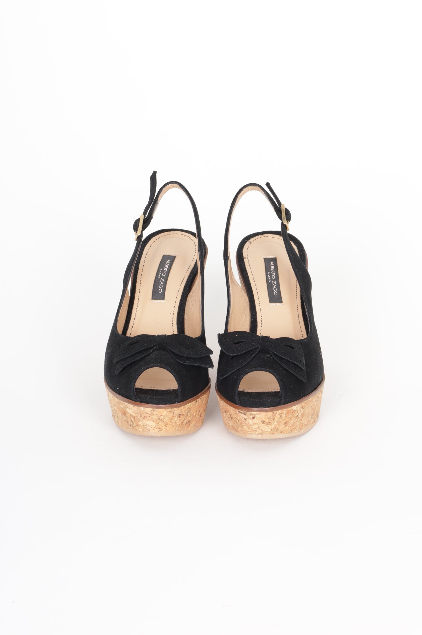 Alberto Zago Womens Black Shoes Size EU 37