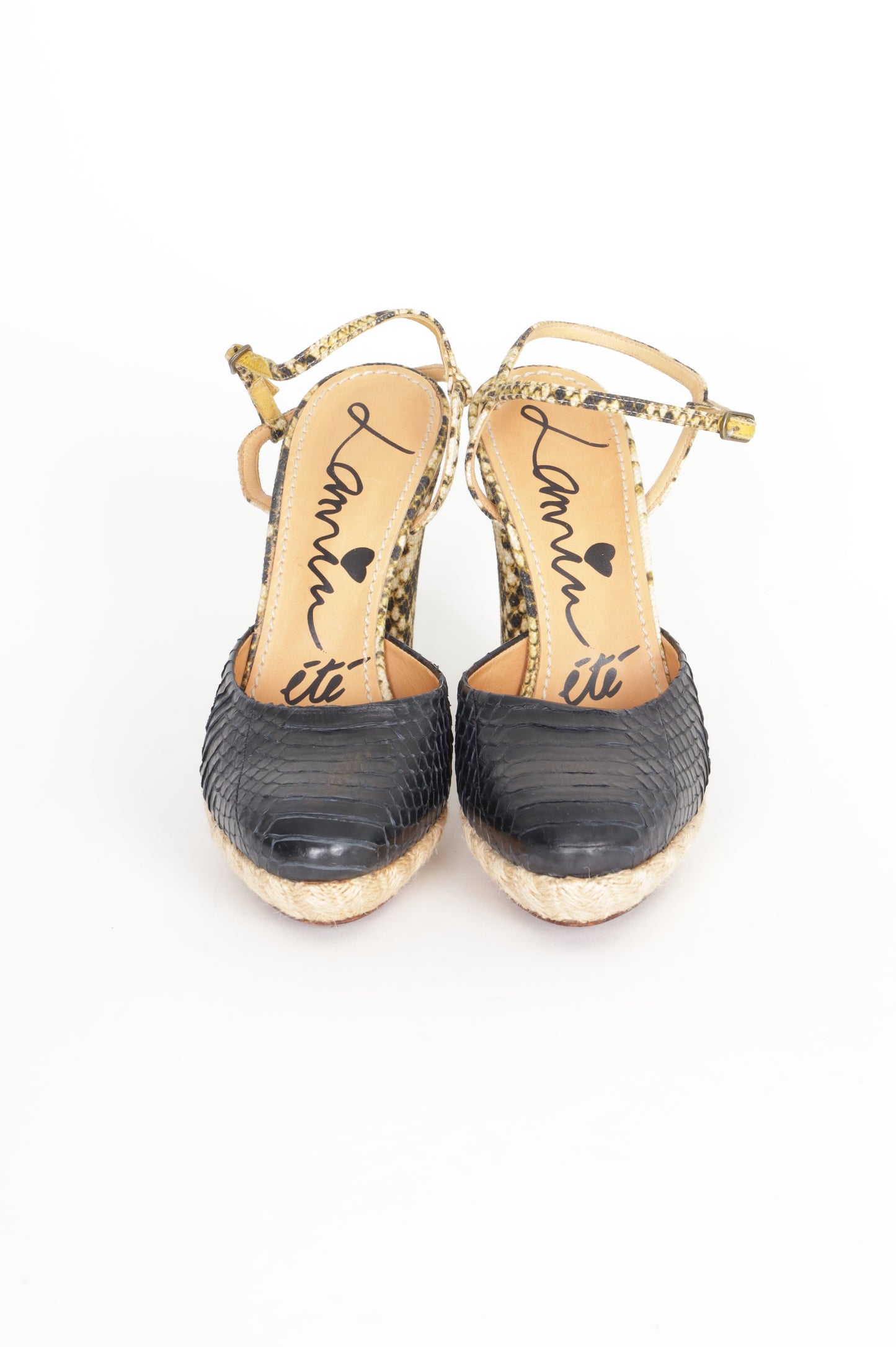 Lanvin Womens Black Heels Size EU 38.5