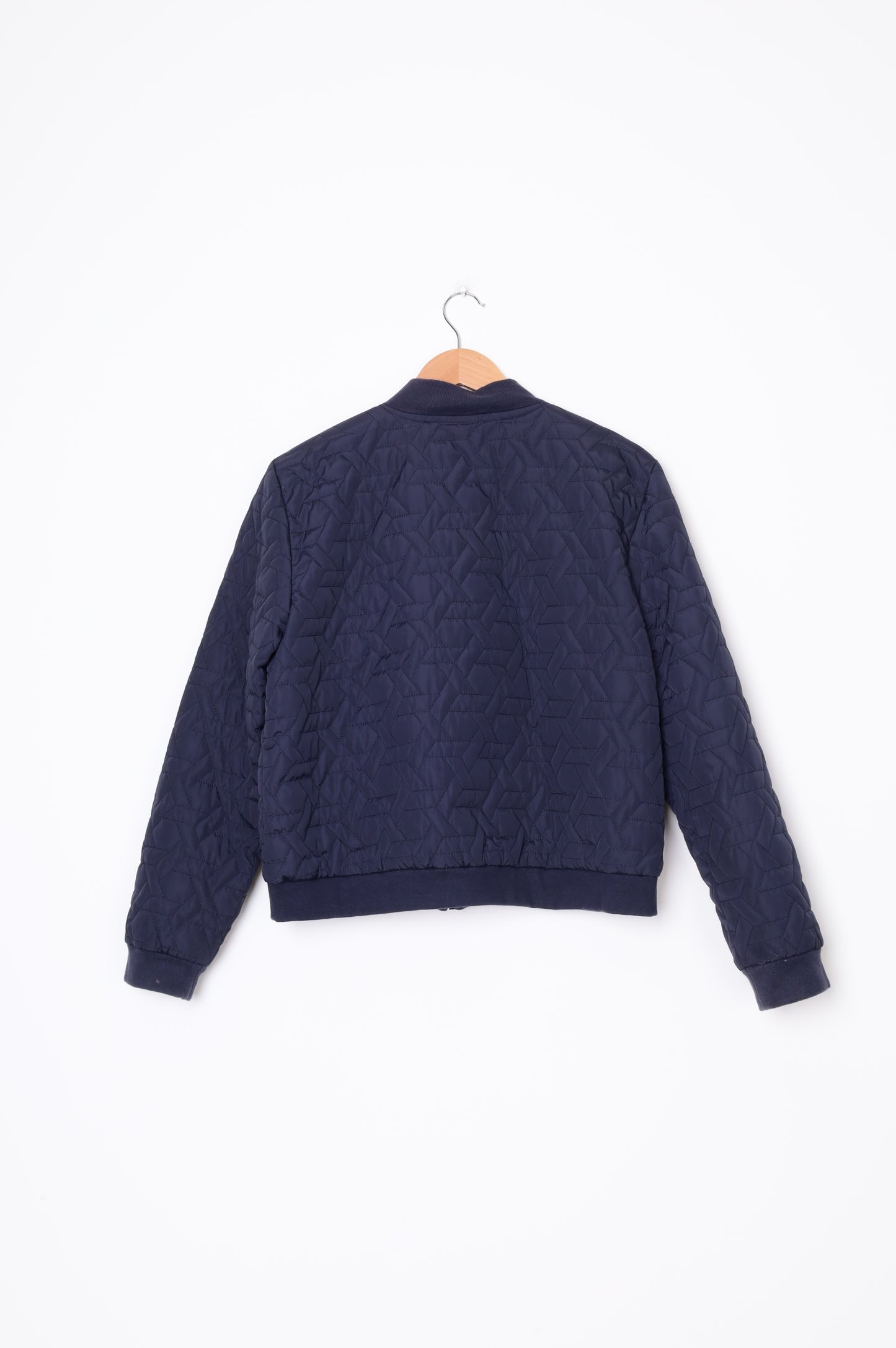 Sills Womens Blue Jacket Size 14