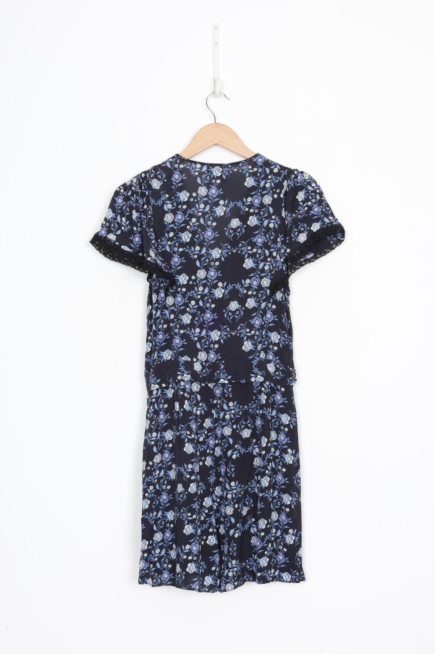 Sandro Womens Blue Playsuit Size 42