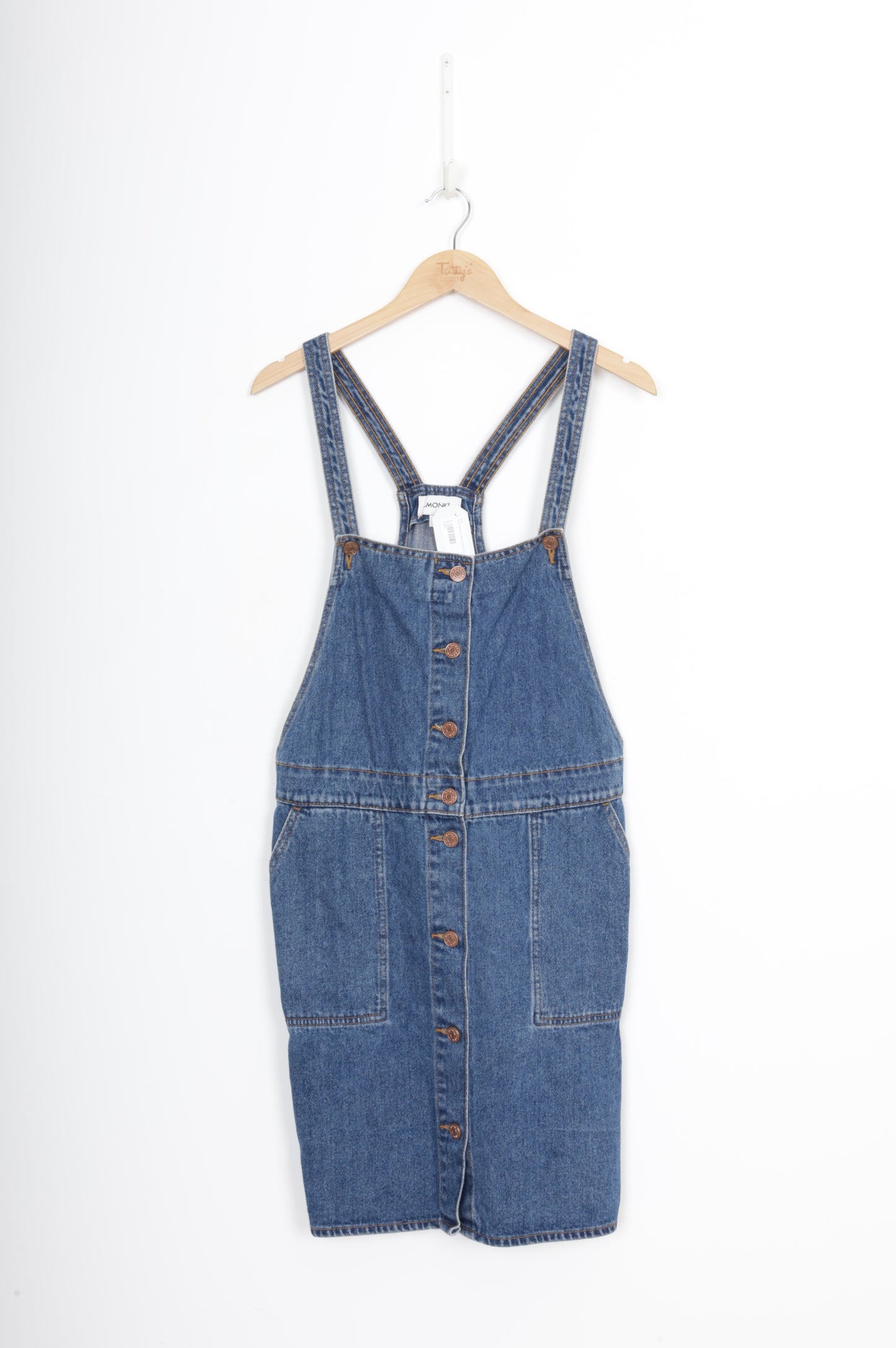 Monki Womens Blue Dress Size L