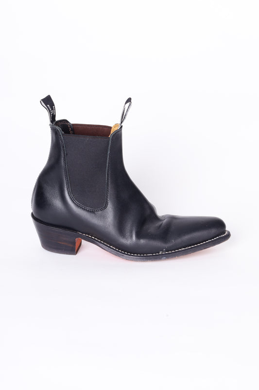 R.M Williams  Womens Black Boots  Size EU 37