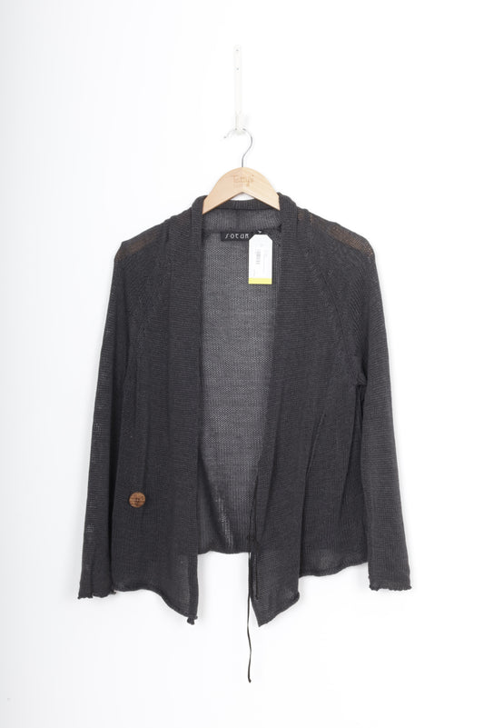 Soeur Womens Grey Cardigan Size S