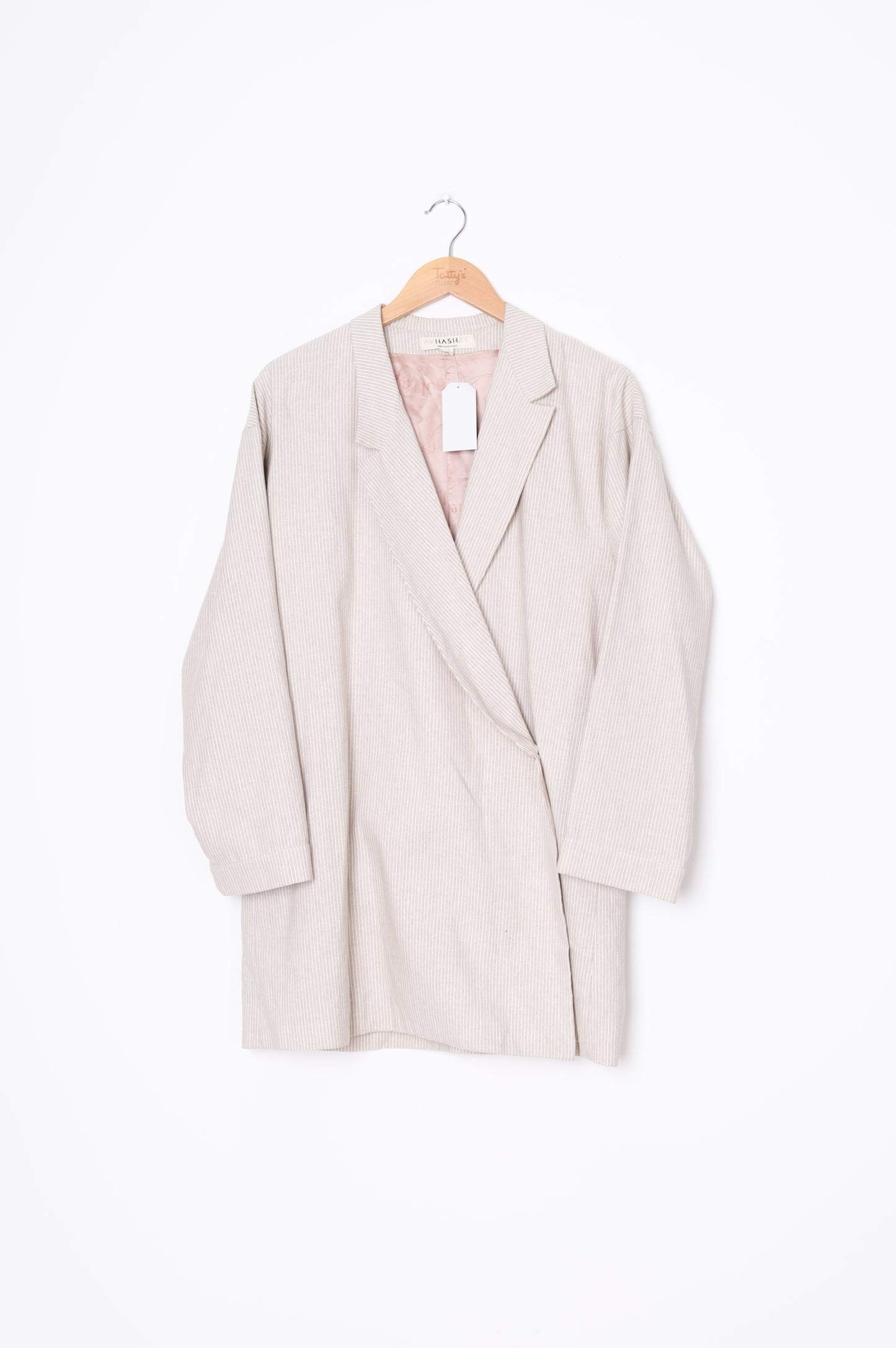 AVHashby Womens Cream Blazer Size XS