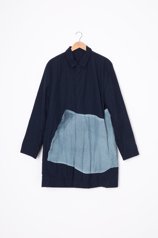 Cos Mens Blue Coat Size 46