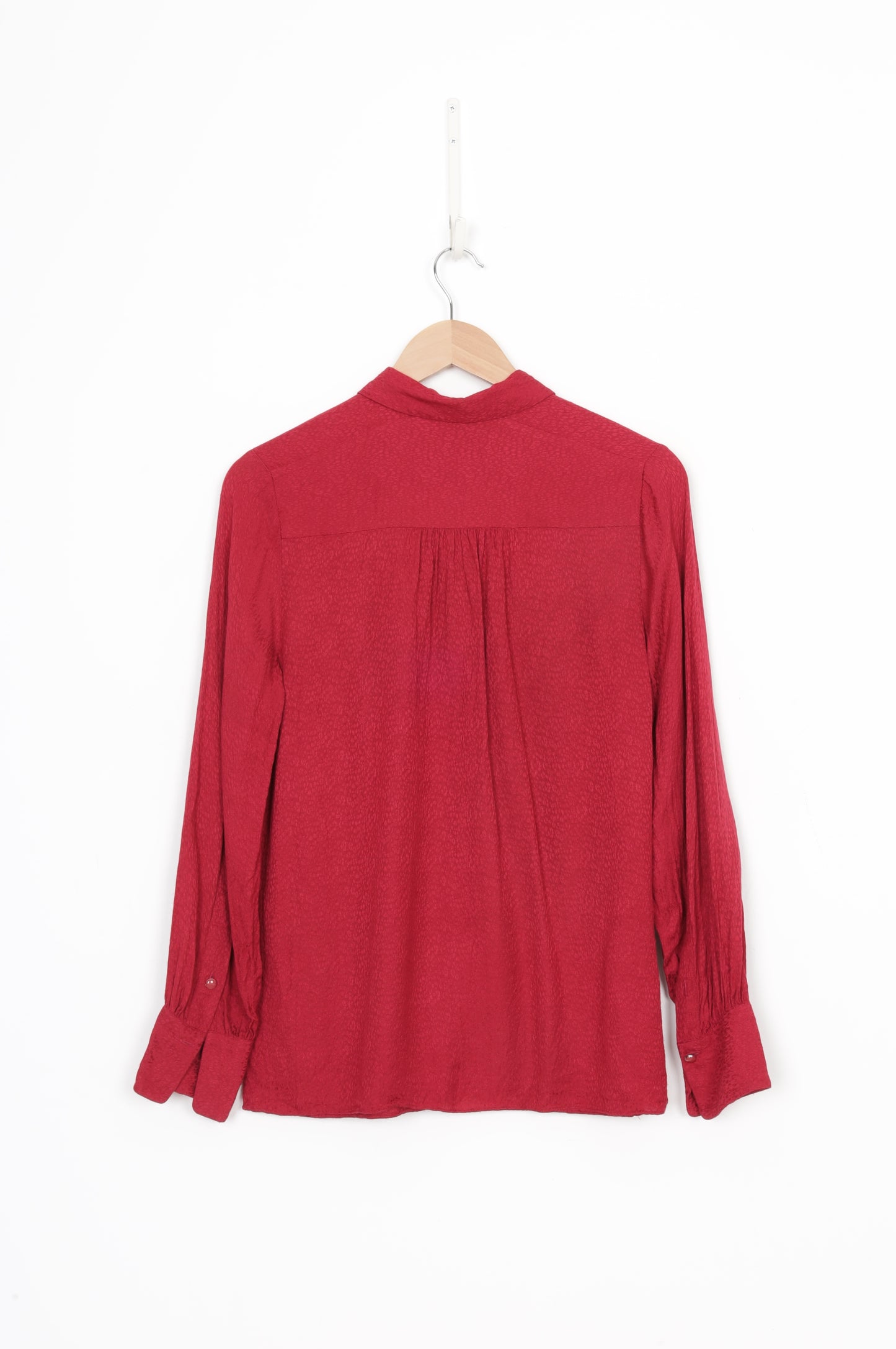 Saba Womens Red Shirt Size 8
