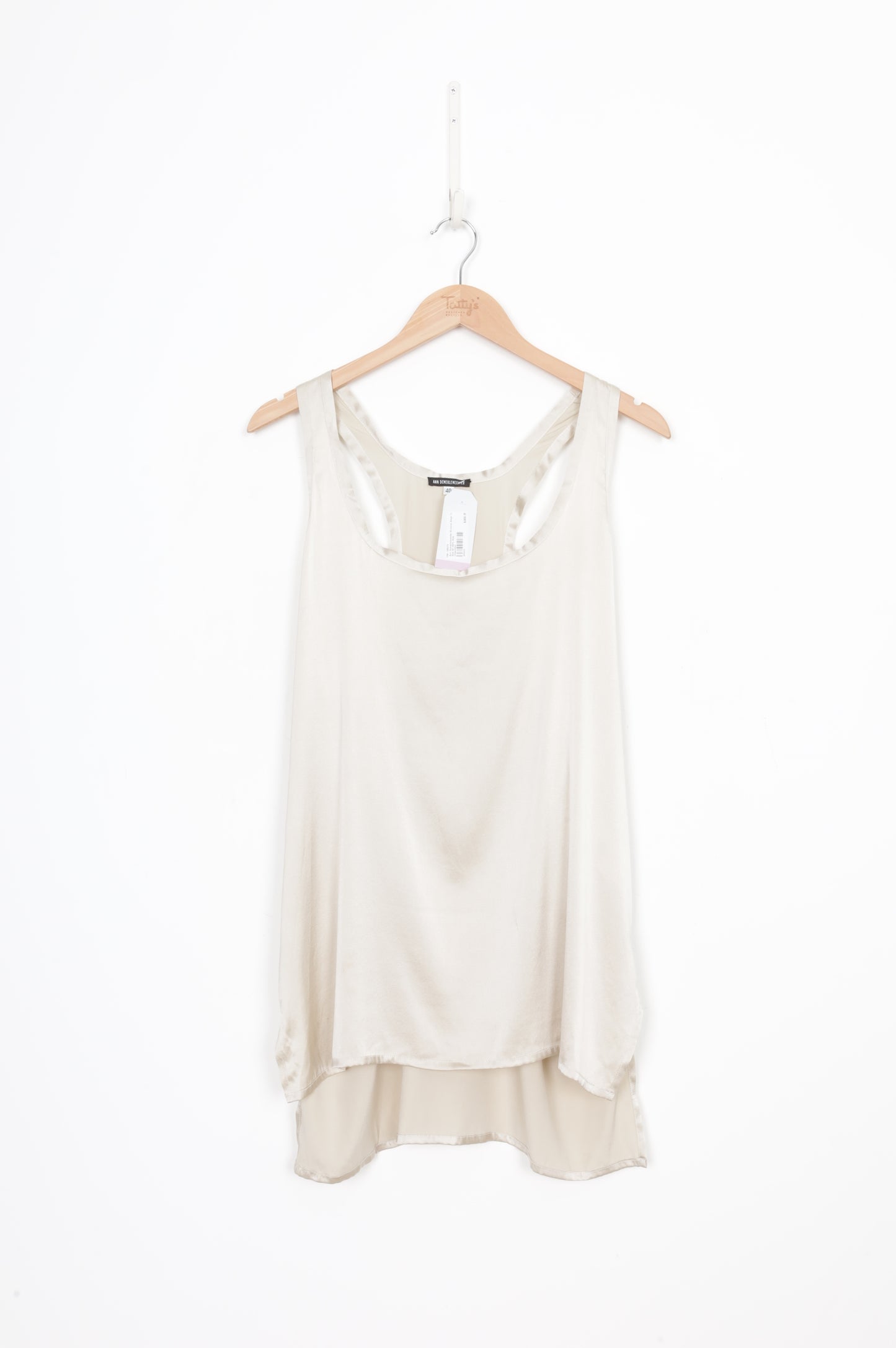 Ann Demeulemeester Womens Beige Top Size 40