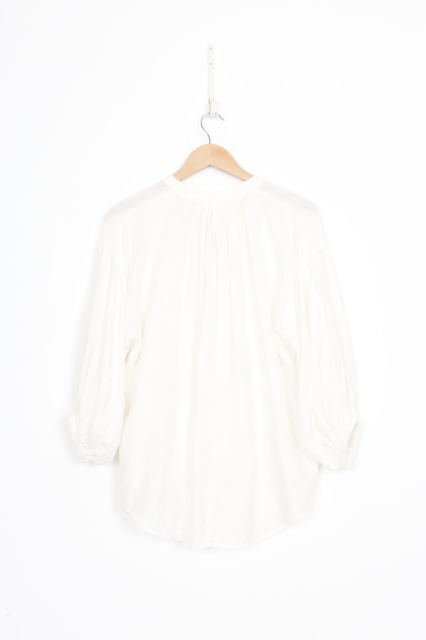 Mahsa Womens White Shirt Size XS