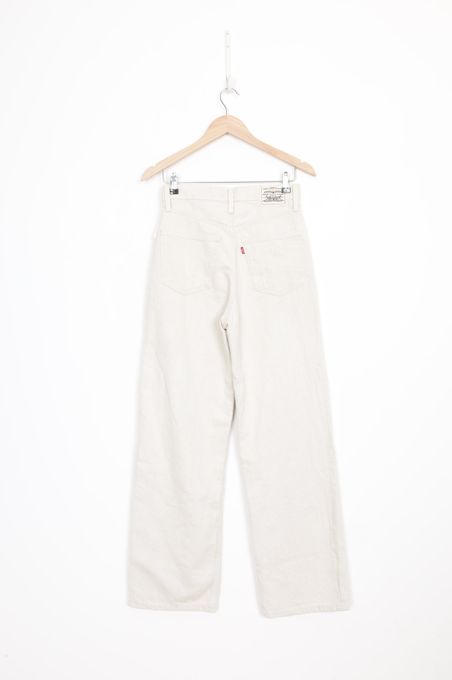 Levi Strauss & Co Womens Beige Jeans Size W 25