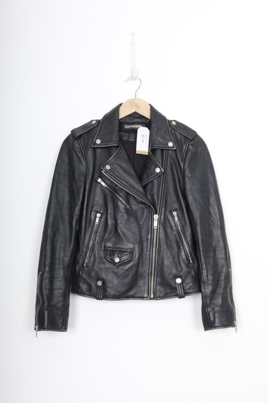 Superdry Womens Black Jacket Size S
