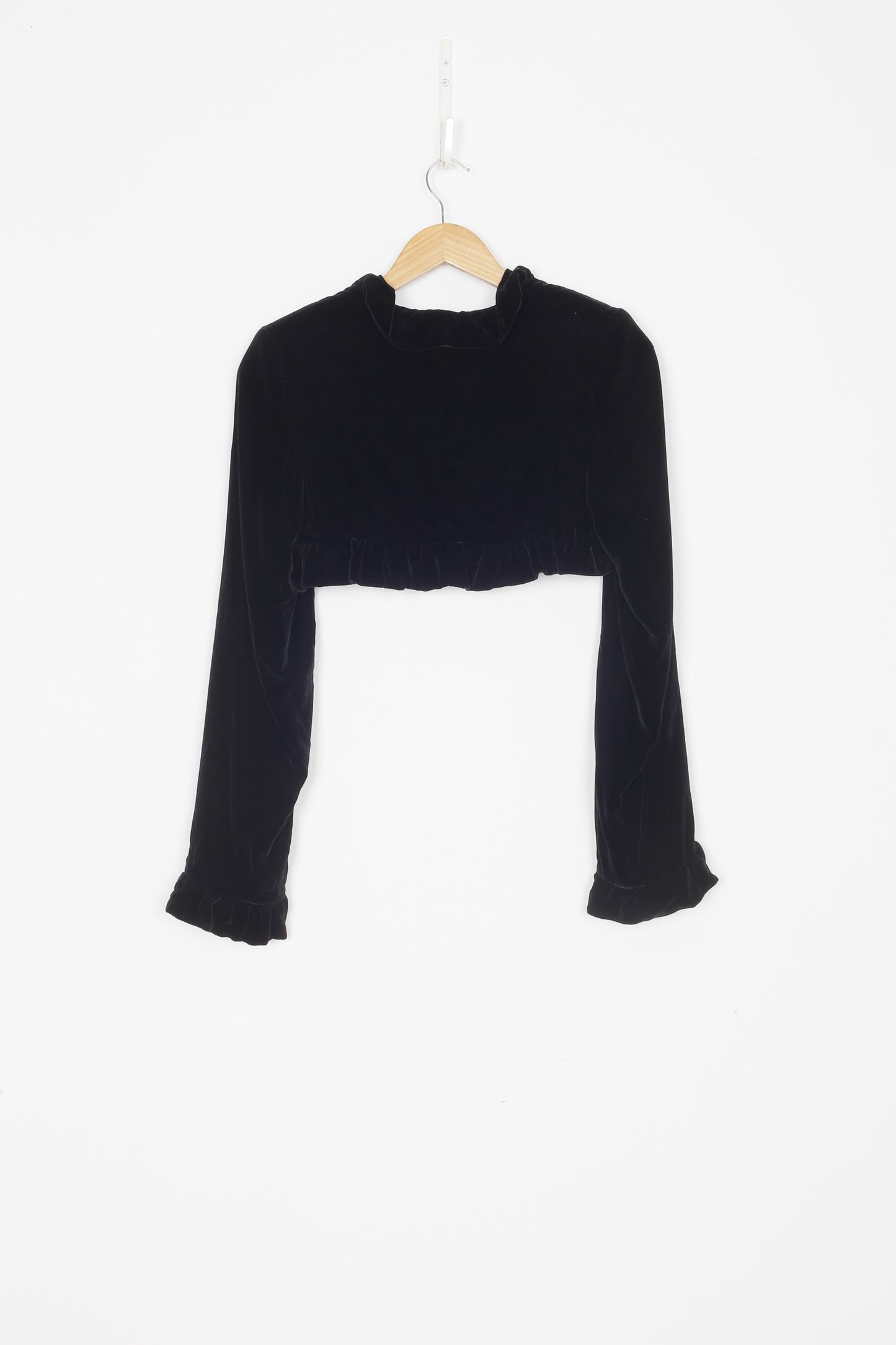 Georgia Alice Womens Black Top Size 8