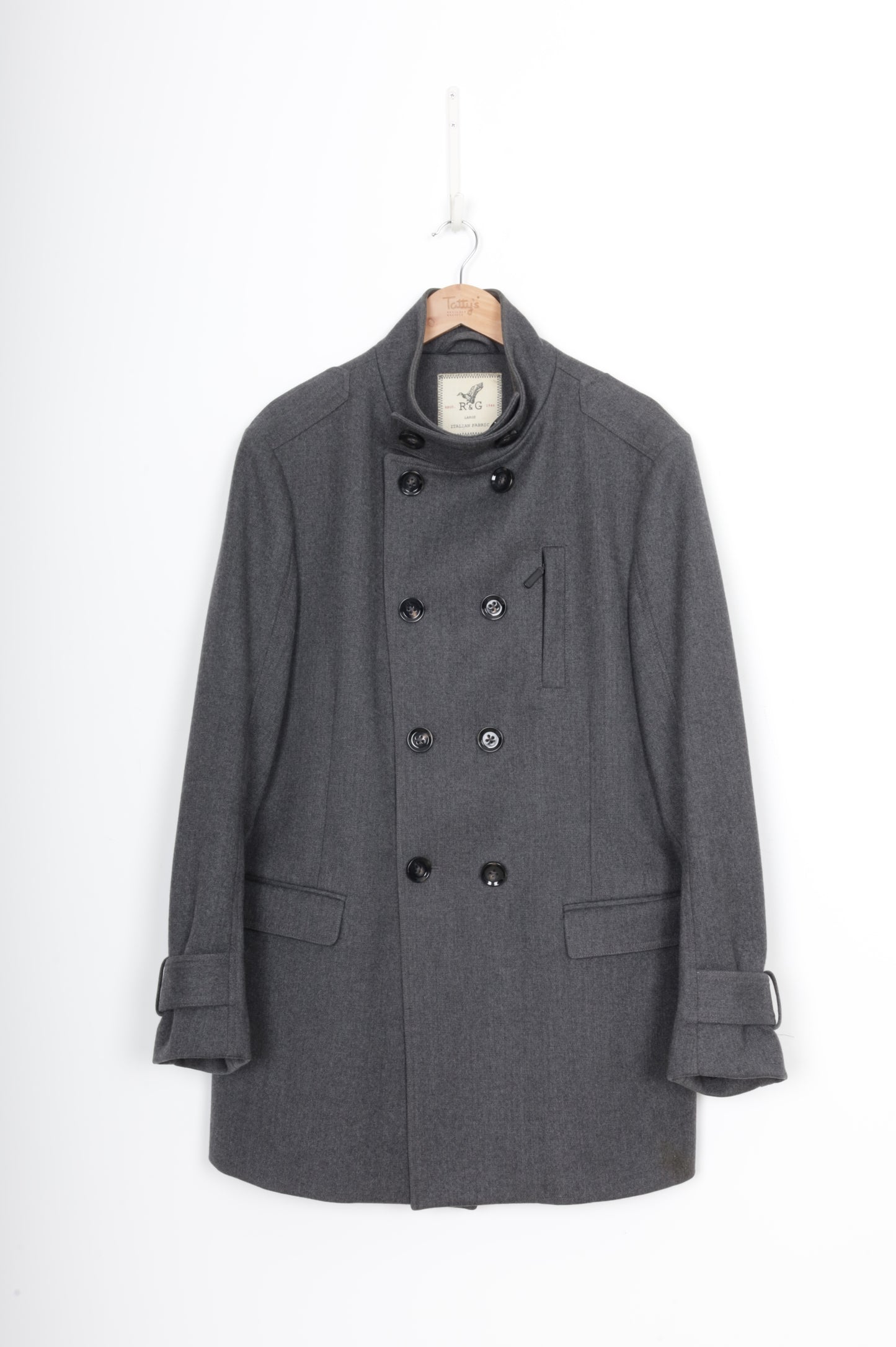 Rodd & Gunn Mens Grey Coat Size L