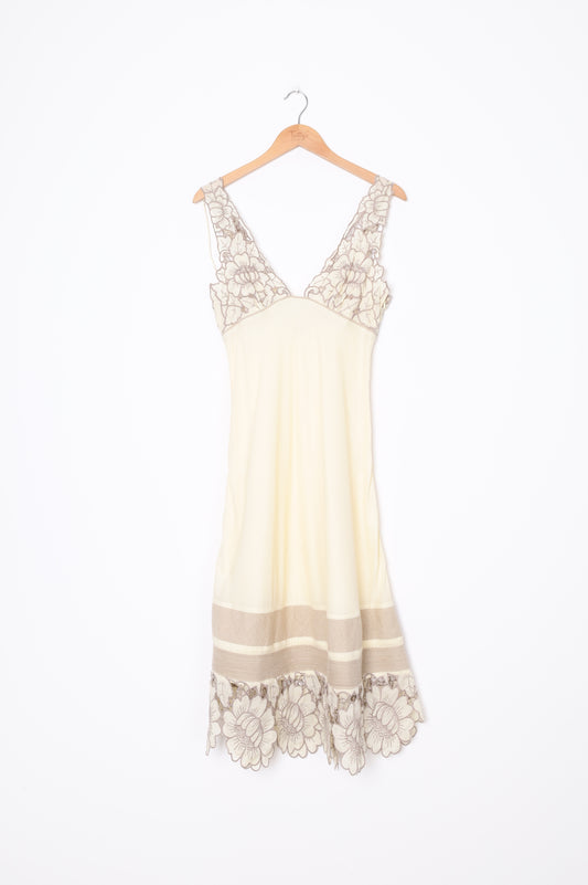 Catherine Malandrino Womens Yellow Dress Size 10