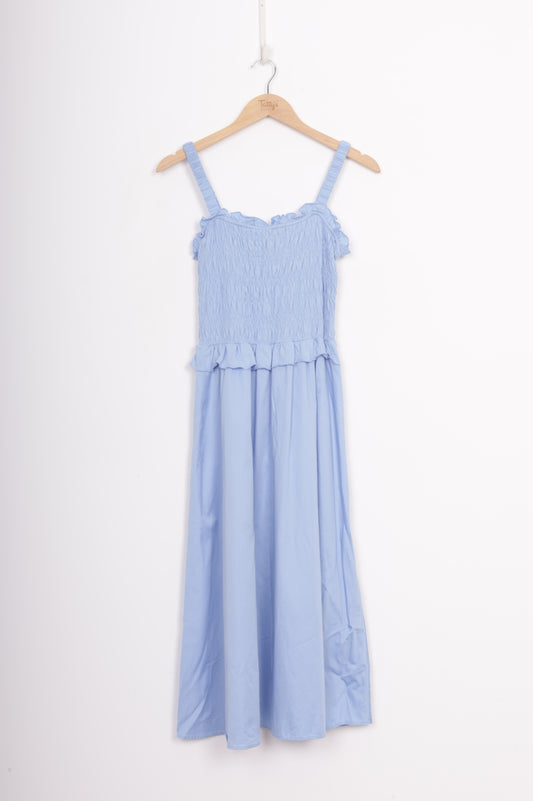 & Other Stories Stockholm Atelier Womens Blue Dress Size S