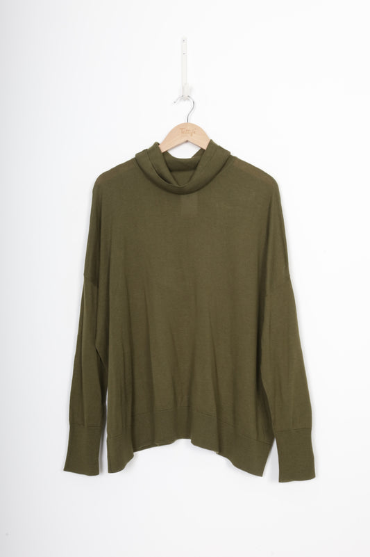 Witchery Womens Green Jumper Size L