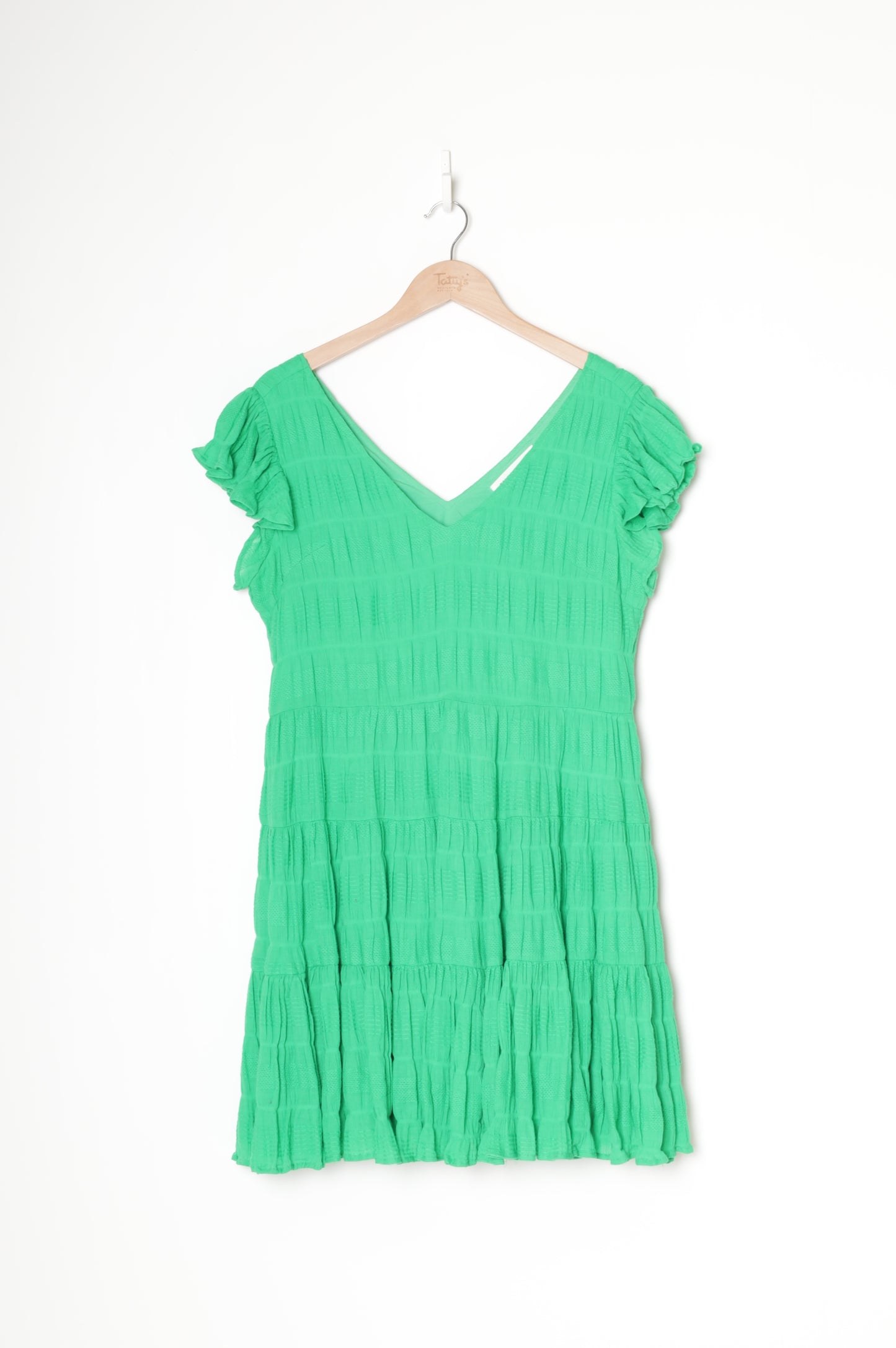 Ivy + Jack Womens Green Dress Size M