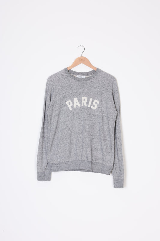 Sandro Womens Grey Sweatshirt Size S