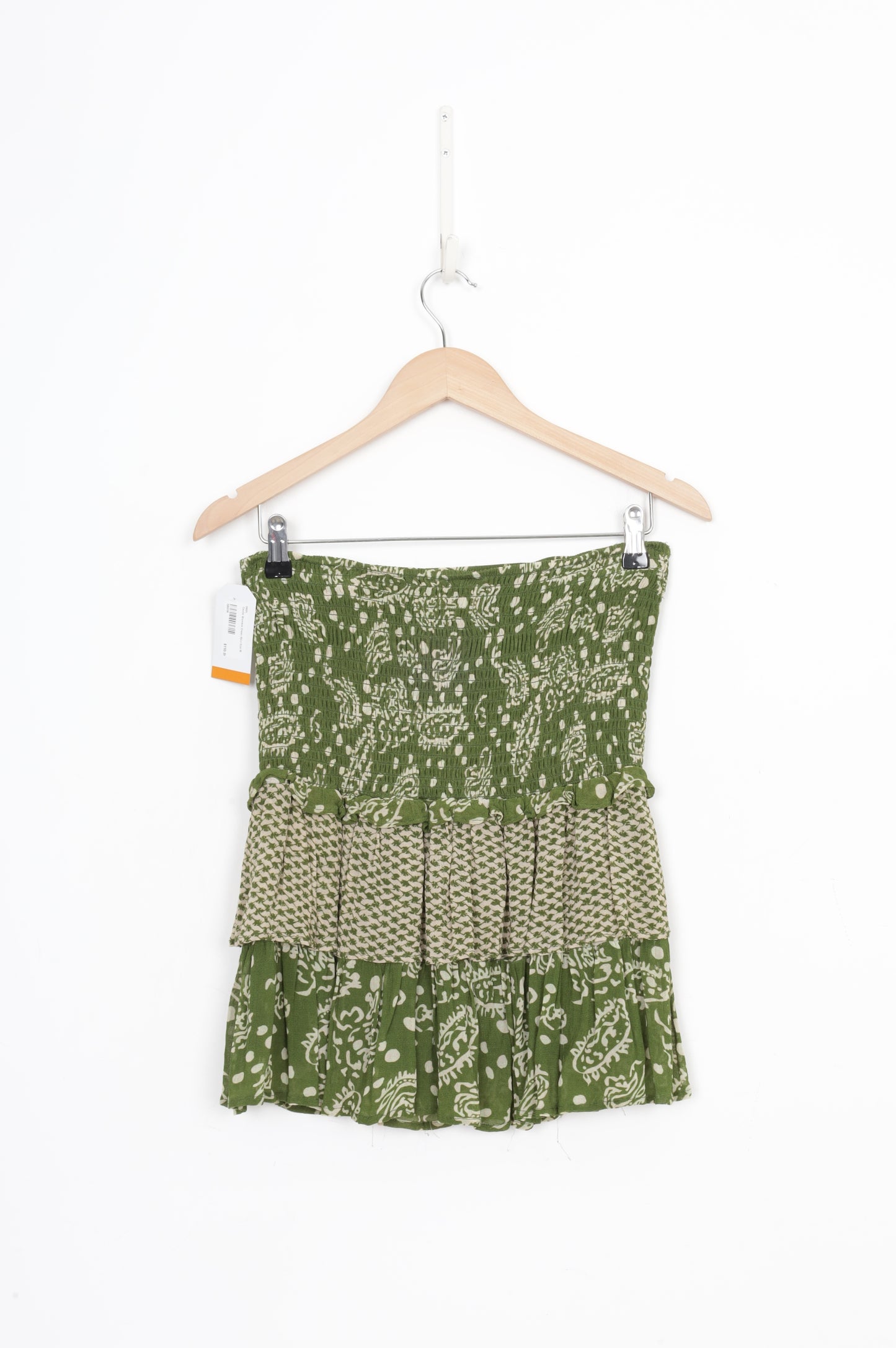 Cecile Womens Green Skirt Size M