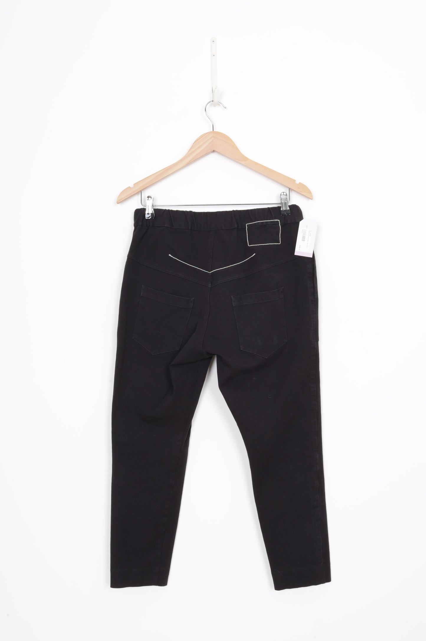 Bassike Womens Black Pants Size 2
