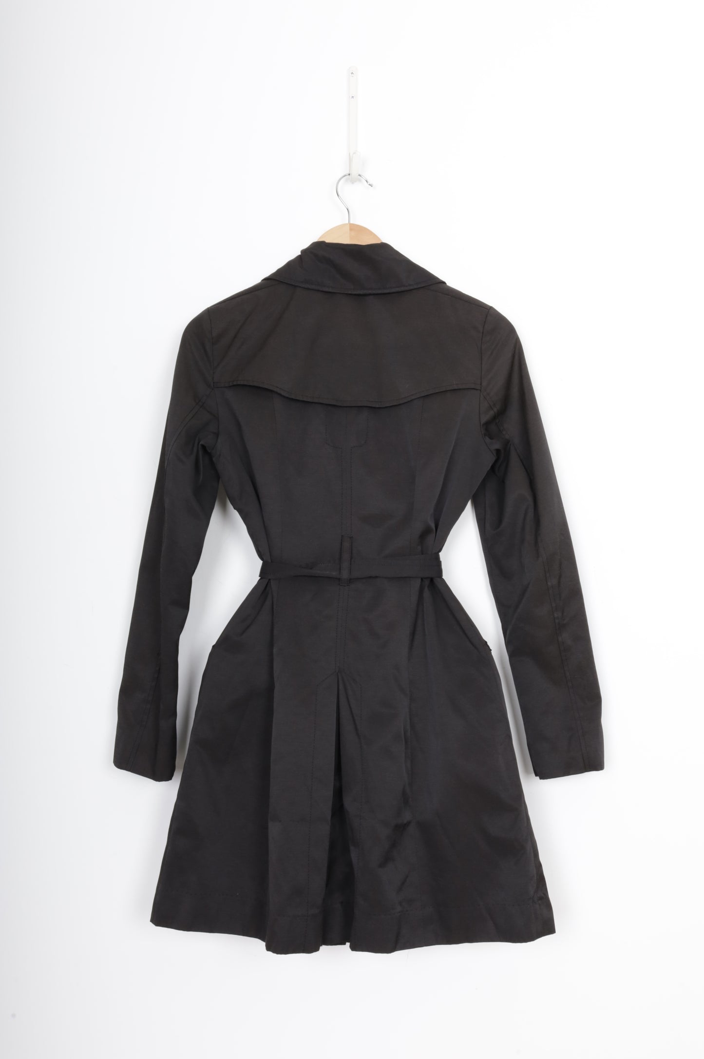 Kenneth Cole Womens Black Coat Size S