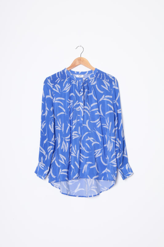Mercy delta Womens Blue Blouse Size M