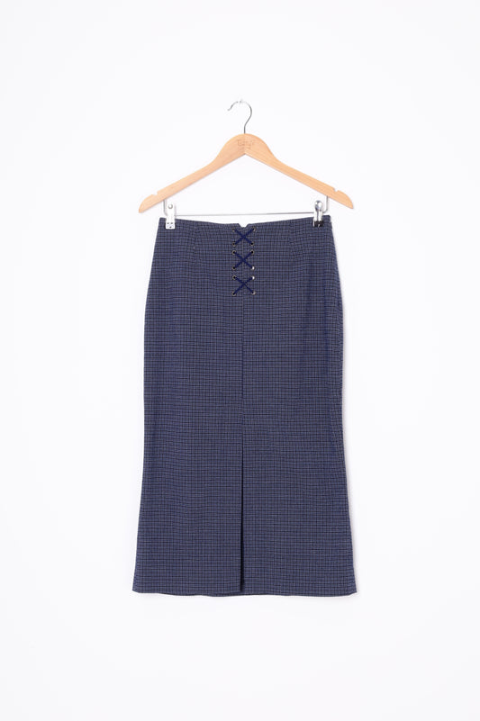 Soulo (NZ Vintage) Womens Blue Skirt Size 10