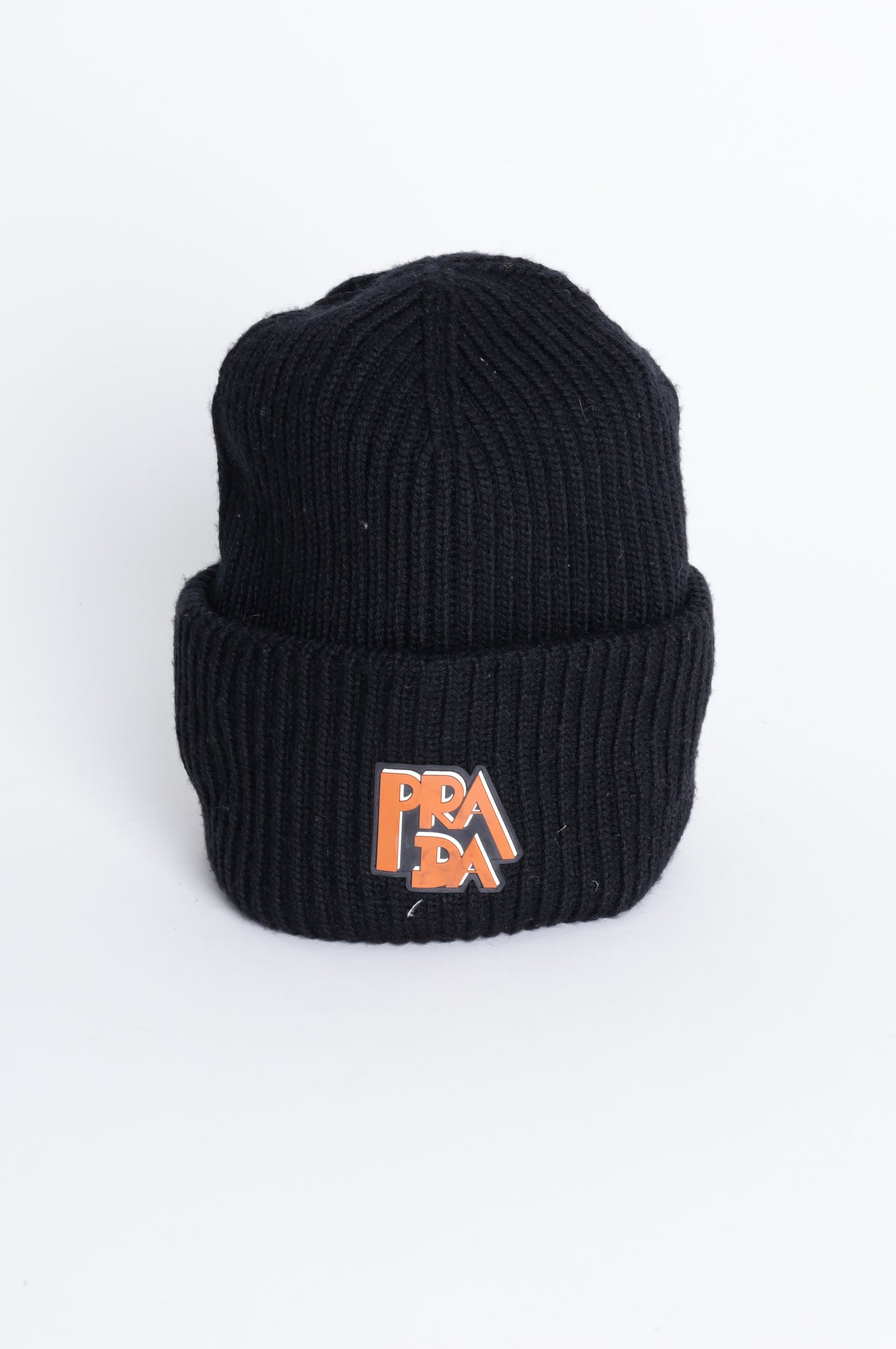 Prada Womens Black  Hat Size S