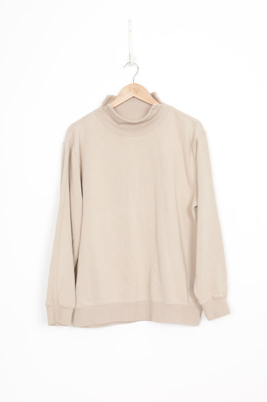 Style Runner Womens Beige Jumper Size 6