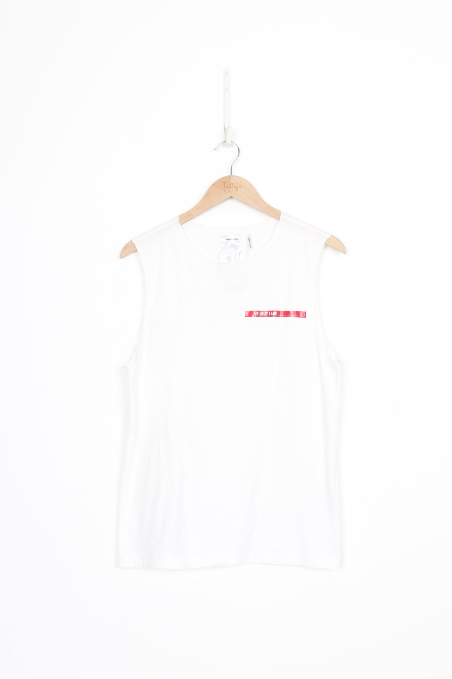 Helmut Lang Mens White Top Size S