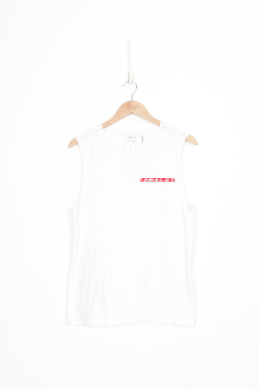Helmut Lang Mens White Top Size S