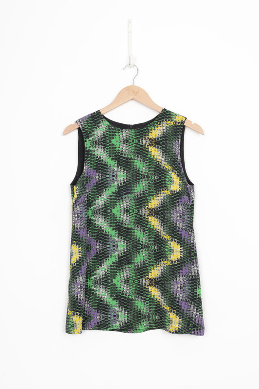 Missoni Womens Green Top Size S