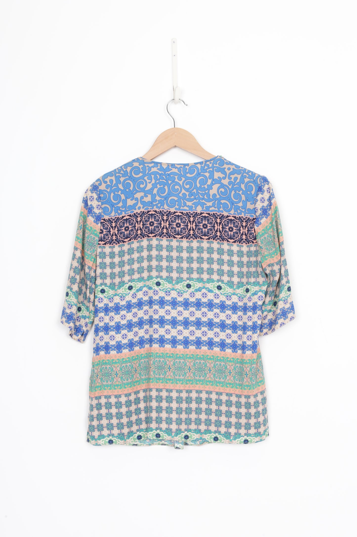 Loobie's Story Womens Blue Top Size 10