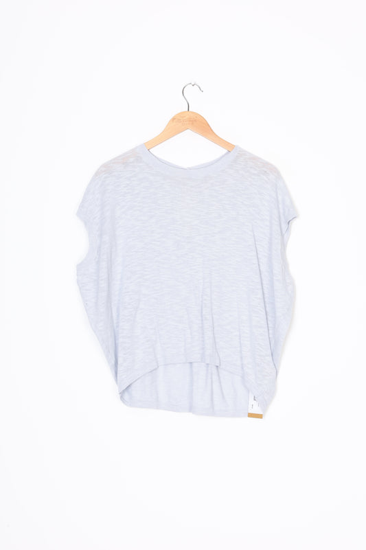 Bassike Womens Blue Top Size M