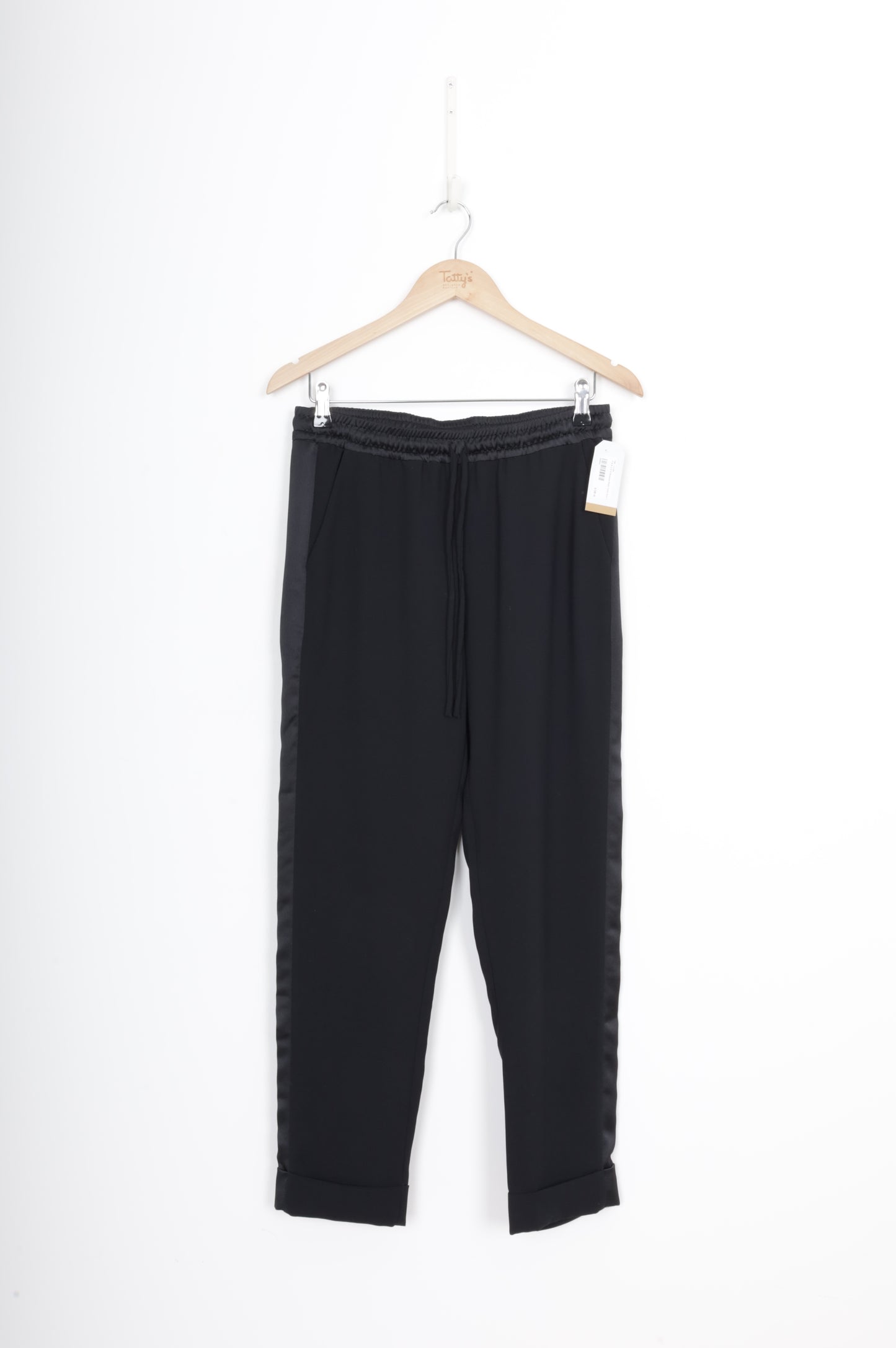 P.A.R.O.S.H Womens Black Pants Size S