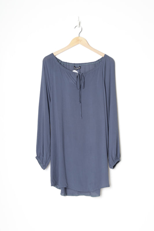 Smith & Western Womens Blue Top Size XS