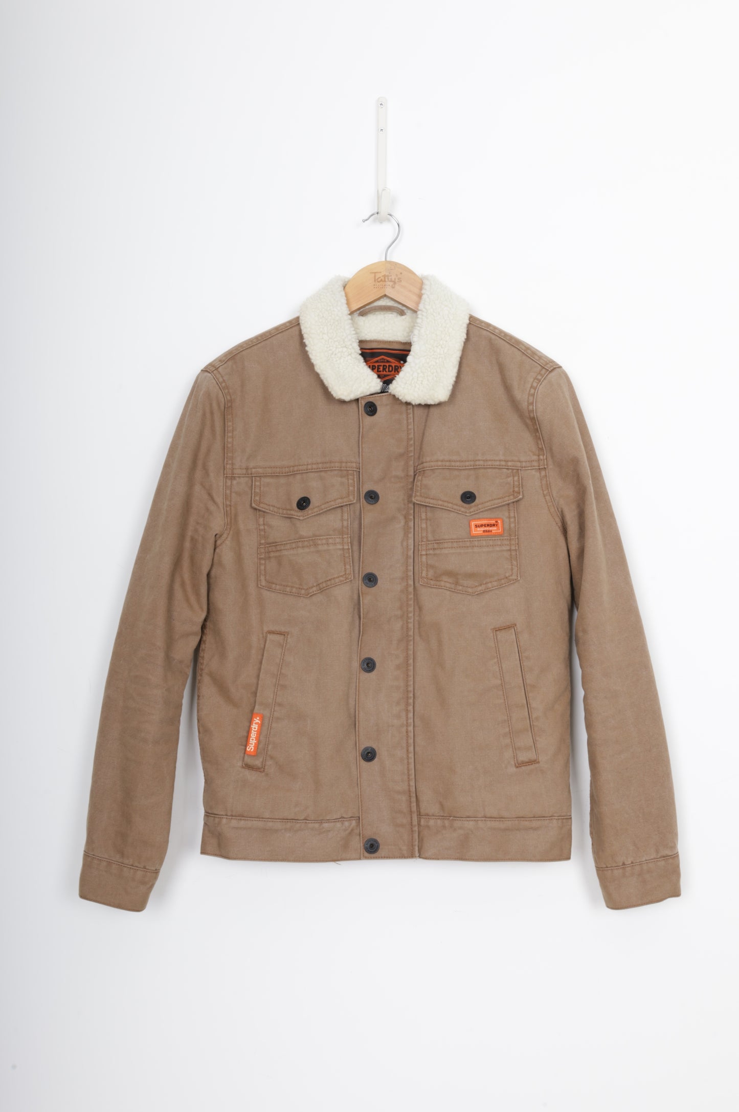 Superdry Mens Brown Jacket Size S