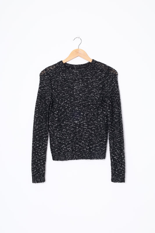Alice + Olivia Womens Black Jumper Size XS