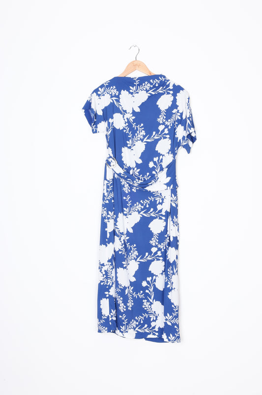 Cue Womens Blue Dress Size 10