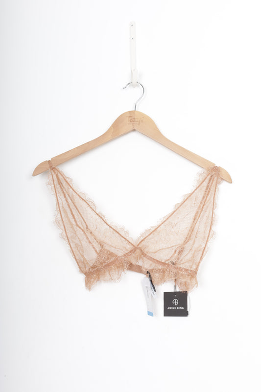 Anine Bing Womens Beige Top Size M