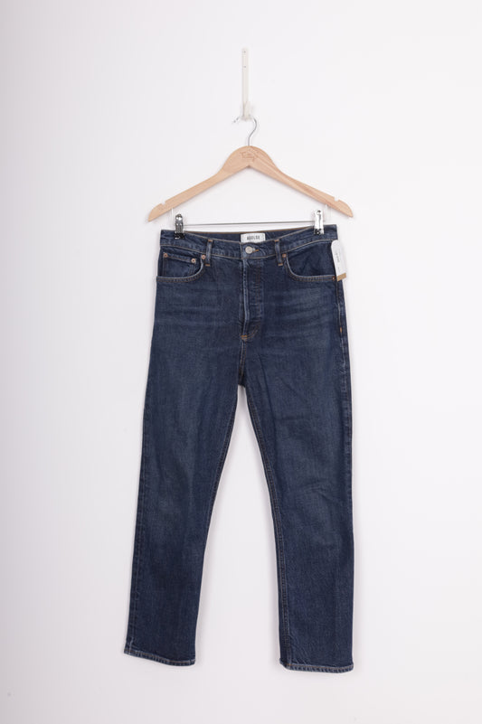 AGOLDE Womens Blue Jeans Size W 28