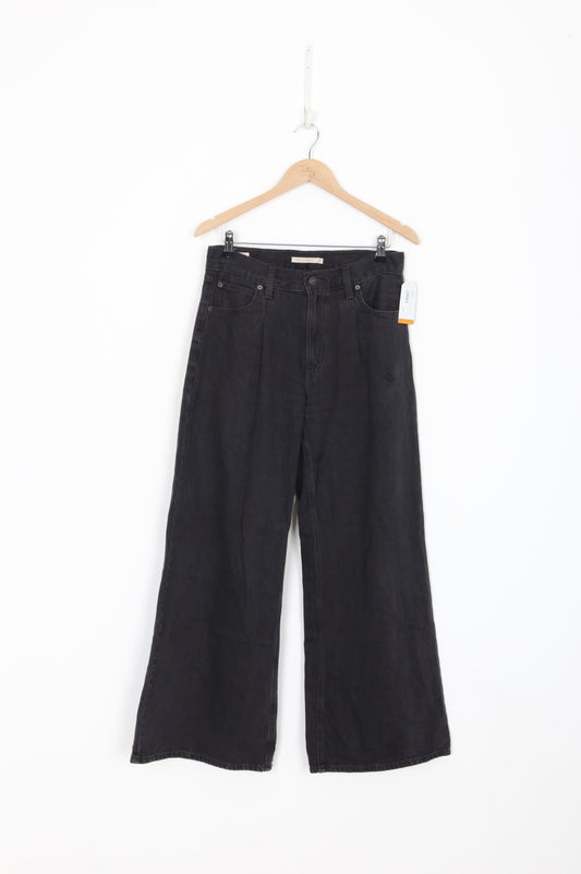 Levi's Premium Womens Black Jeans Size W 27