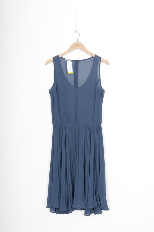 juliette hogan Womens Blue Dress Size 12