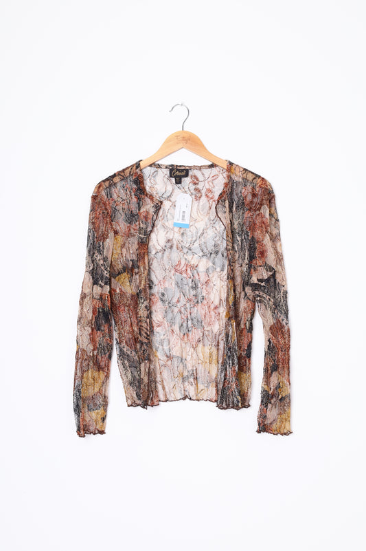 Corina's Womens Brown Top Size S