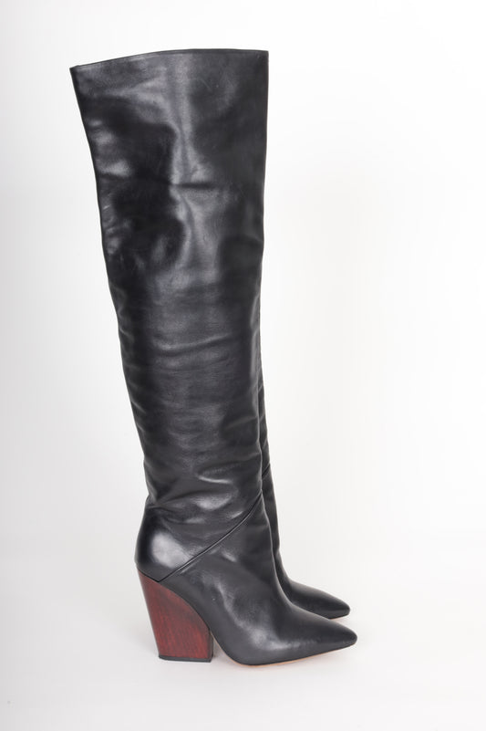 IRO Womens Black Boots  Size EU 41