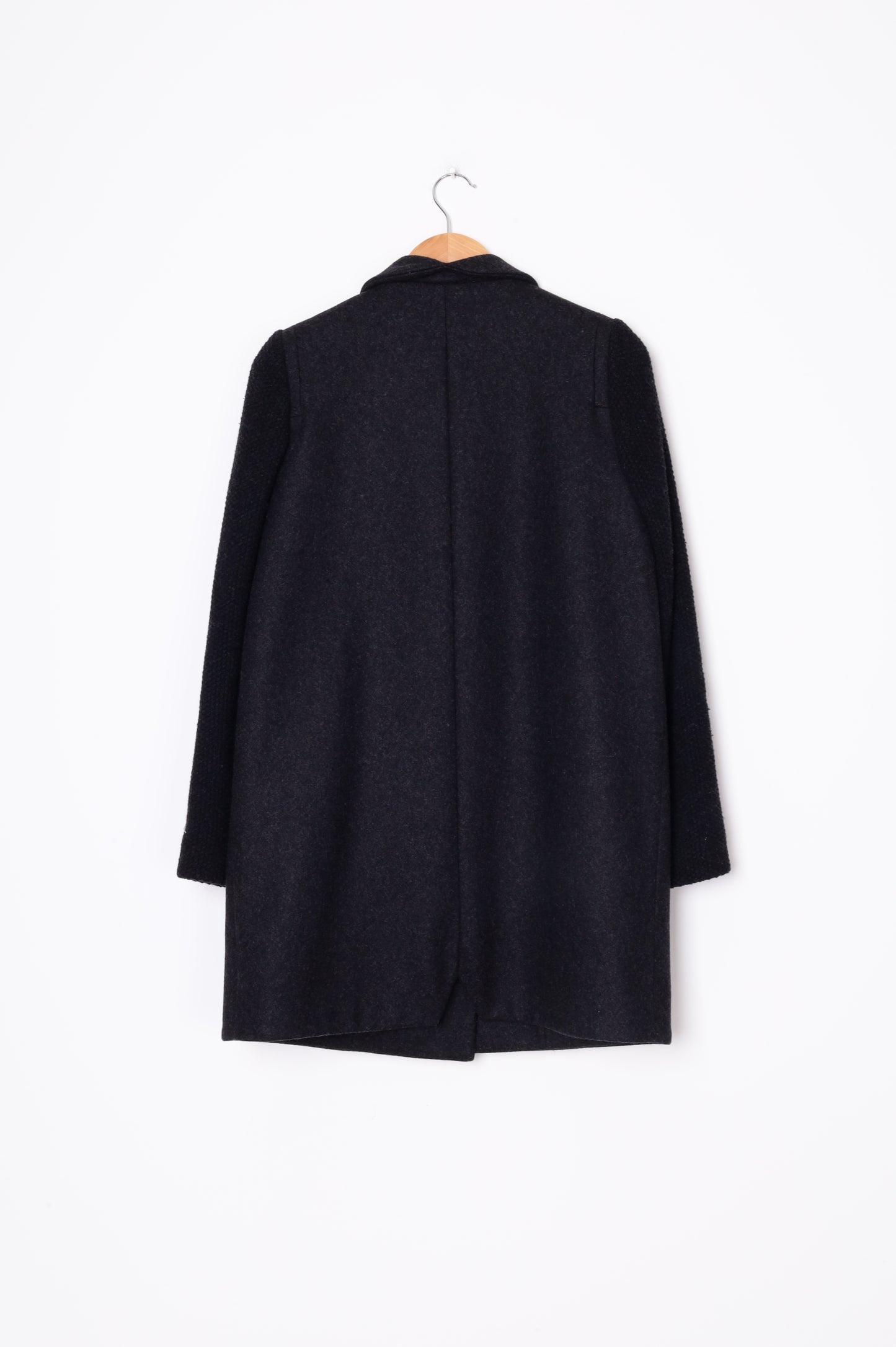 Ba & Sh Womens Grey Coat Size 2