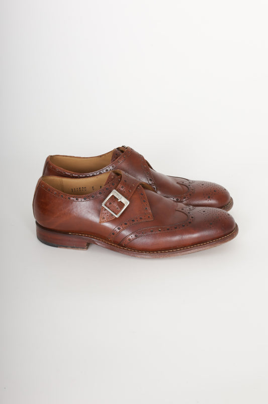 Grenson Mens Brown Shoes Size EU 40
