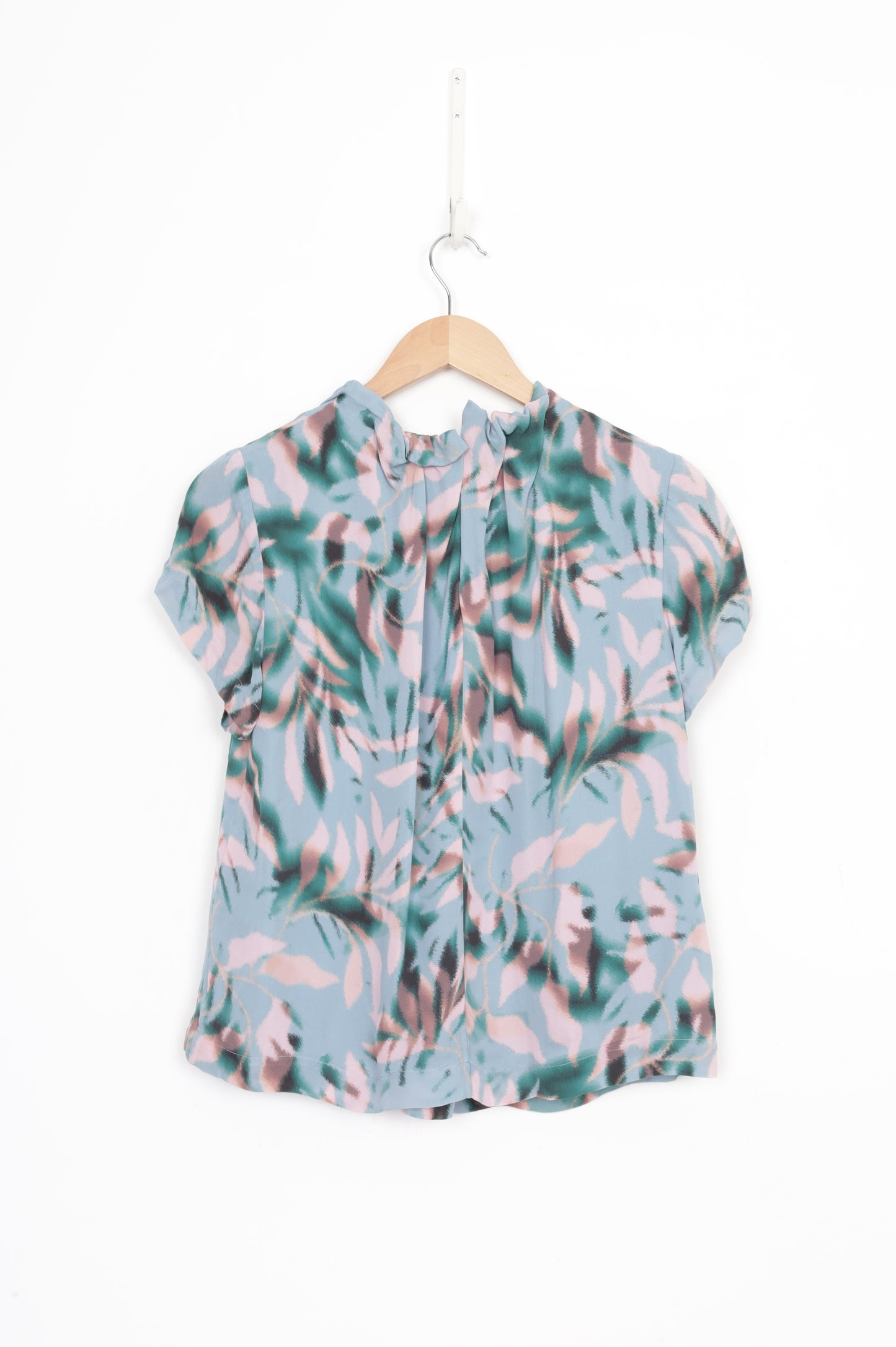 Saba Womens Blue Top Size 10