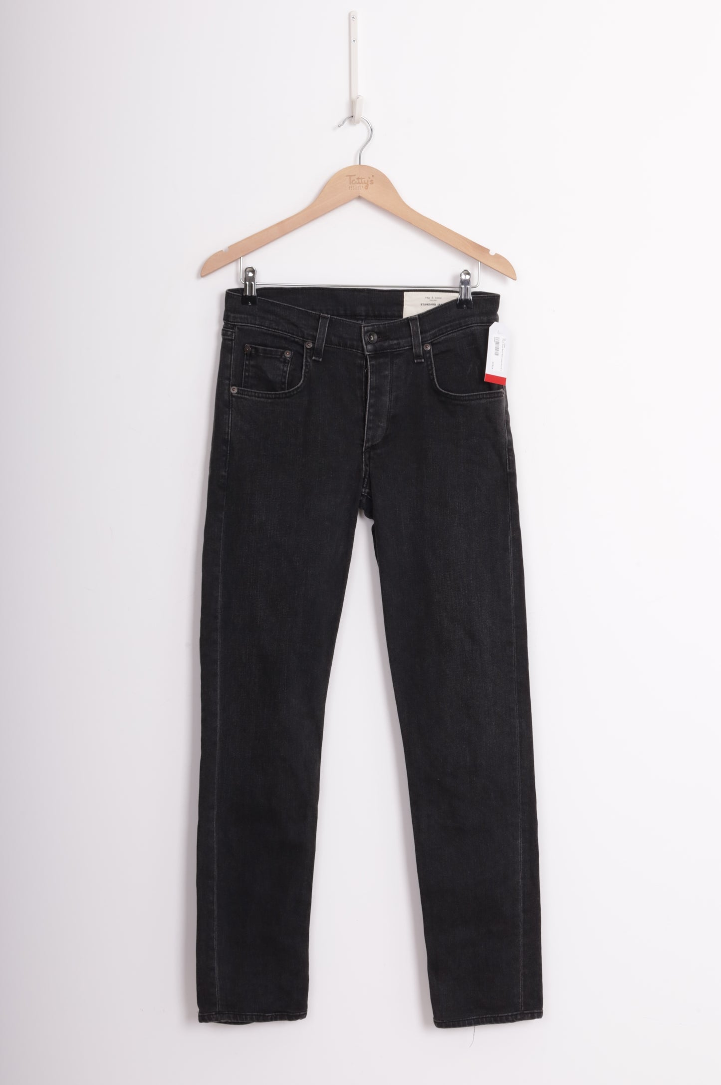 Rag & Bone Mens Black Jeans Size W 30